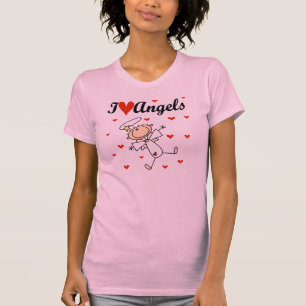 J'aime le T-shirts et les cadeaux d'anges