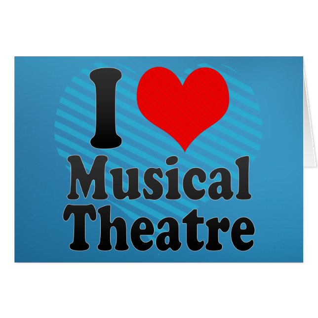 J'aime le théâtre musical (Devant horizontal)