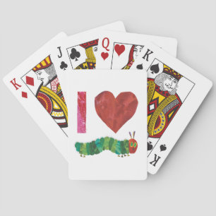 J'Aime Les Cartes De Jeu De Caterpillar Très Affam