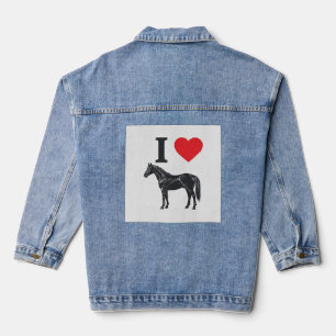 J'aime les chevaux vintage gravure conception de t