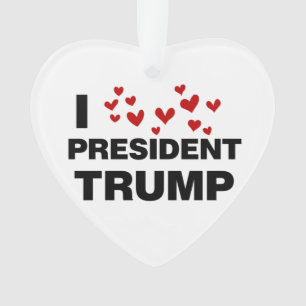 J'aime les coeurs du président Trump