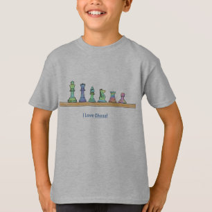 J'Aime Les Échecs ! T-shirt enfant
