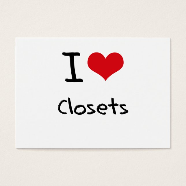 J'aime les placards (Devant)