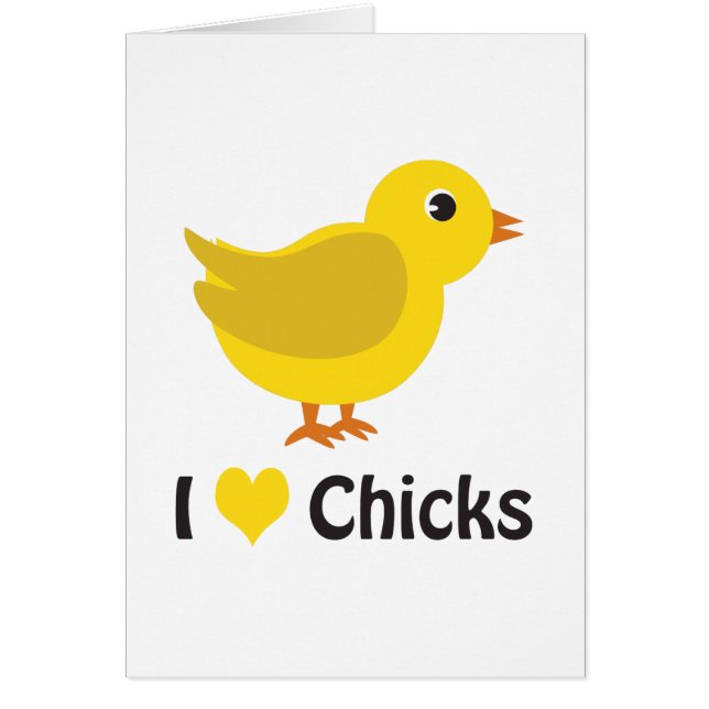 J'aime les poussins ! (Devant)