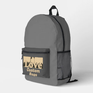 J'aime les sacs personnalisés faits juste pour vou