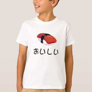 J'aime les T-shirts de l'enfant de sushi