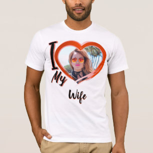 J'aime les t-shirts My Wife Mens