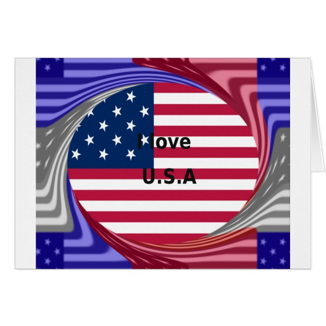J'AIME LES USA (Devant horizontal)