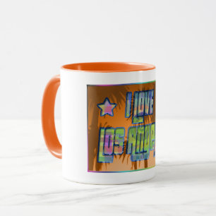 J'AIME Los Angeles Belle Mug Coucher de soleil ora