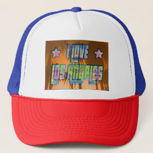 J'AIME Los Angeles belle Orange Sunset Casquette