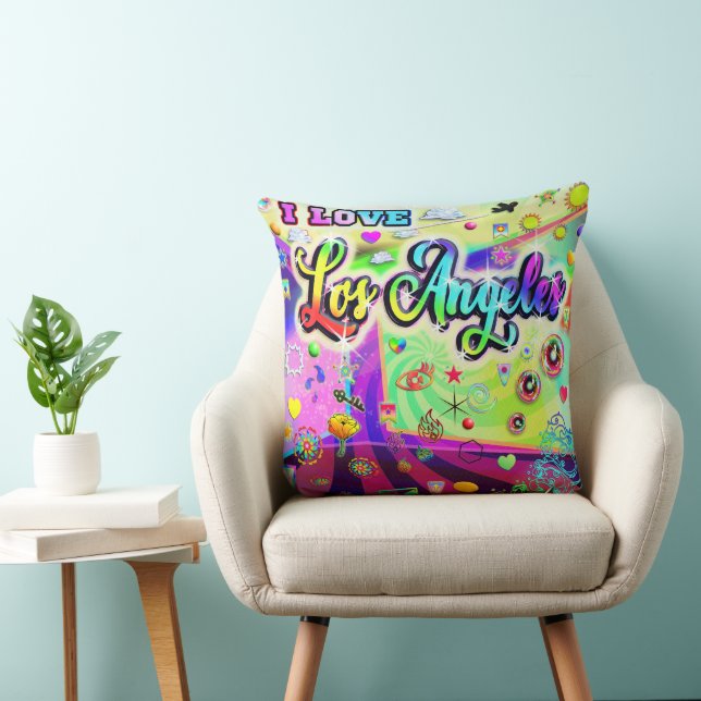 J'AIME Los Angeles Cool Coussin de l'énergie (Chaise)