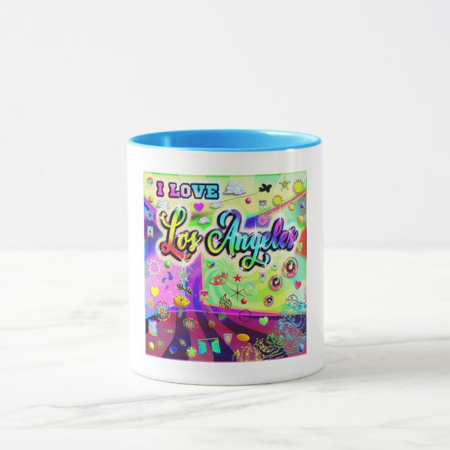 J'AIME Los Angeles Cool Energy Mug (Centre)