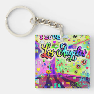 J'AIME Los Angeles Cool Porte - clé de l'énergie