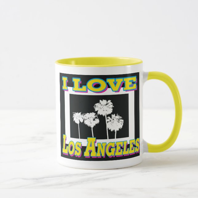 J'AIME Los Angeles Design #5 Mug Cup (Droite)