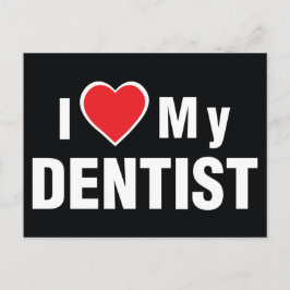 J'Aime Ma Carte Postale Dentist