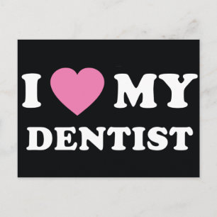 J'Aime Ma Carte Postale Dentist