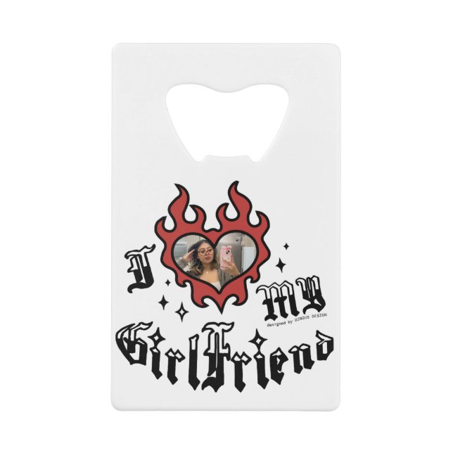 J'aime ma copine - Rouge - DingusDesign (Devant)