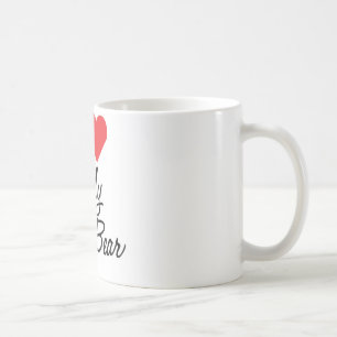 J'aime ma tasse de café d'ours de papa
