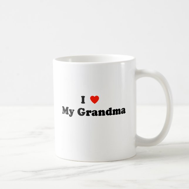 J'aime ma tasse de grand-maman (Droite)