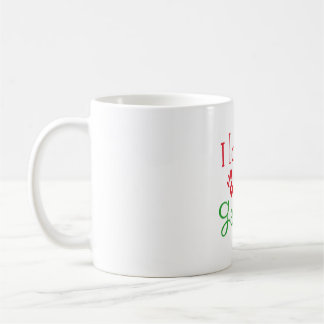 J'aime ma tasse ESTROPIÉE de thé de tasse de café