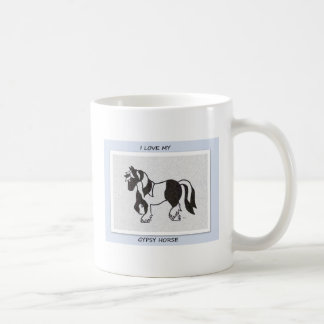 J'aime ma tasse gitane de cheval