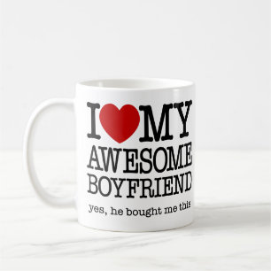 J'aime ma tasse impressionnante d'ami