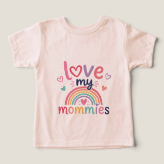 J'aime mes mamans petite fille