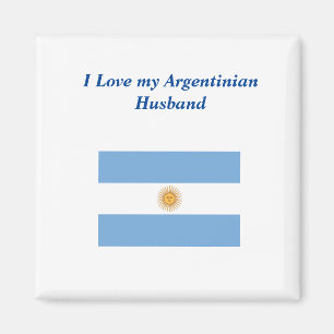 J'aime mon aimant pour mari argentin