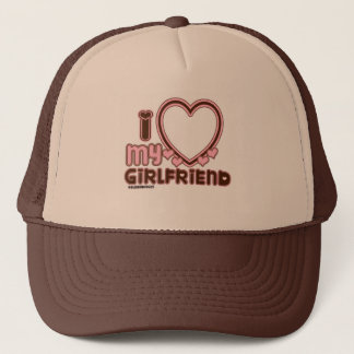 J'aime mon amie Casquette de camionneur personnali