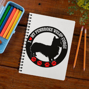 J'Aime Mon Carnet Pembroke Welsh Corgi