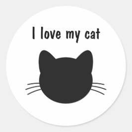 J'aime mon chaton Sticker
