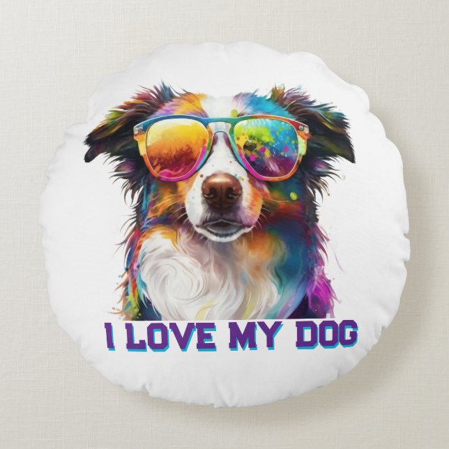 J'AIME MON COUSSIN DE CHIEN  (Devant)