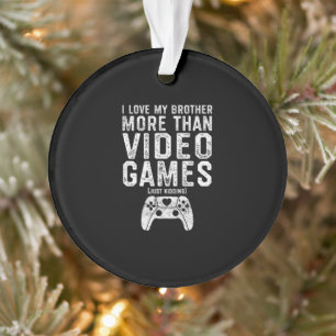 J'aime mon frère Funny Video Gamer Cadeaux Garçons