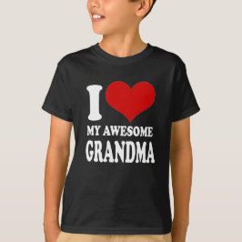 J'Aime Mon Magnifique Don T-Shirt Grandkids De Gra