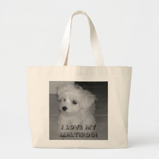 J'aime mon Maltipoo ! Sac fourre-tout