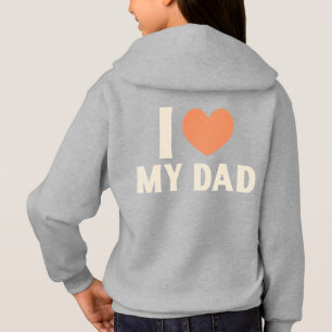 J'aime mon Papa, signification blanc rouge Mignon