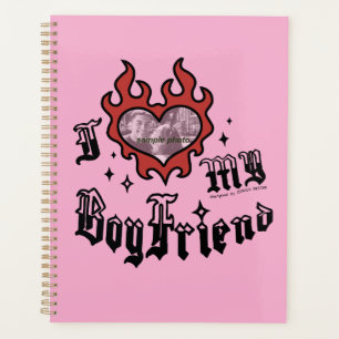 J'aime mon petit ami - Rouge - DingusDesign 