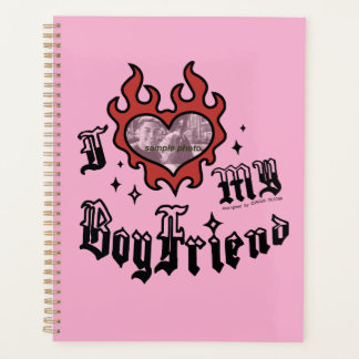 J'aime mon petit ami - Rouge - DingusDesign 