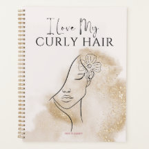 J'AIME MON PLANNER CHEVEUX BOCLÉS