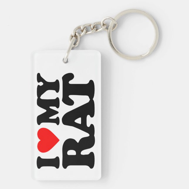 J'AIME MON RAT (Dos)