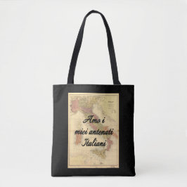 J'aime mon sac fourre-tout fait sur commande