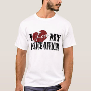 J'aime mon T-shirt d'offre de police