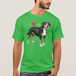 J'aime mon T-shirt Entlebucher