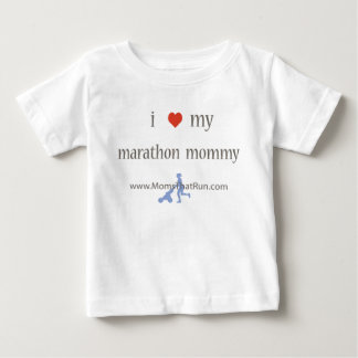 j'aime mon T-shirt unisexe de maman de marathon