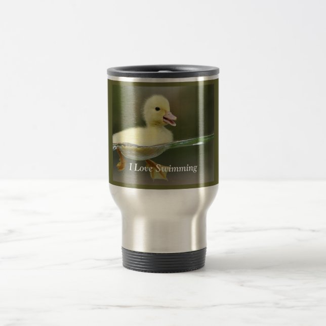 J'aime nager la tasse (Centre)