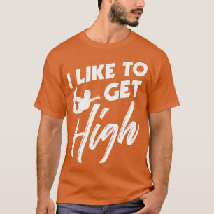 J'aime obtenir haut Funny Skydiving Parachute Cade