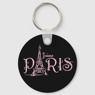 J'aime Paris (dunkler) Schlüsselanhänger
