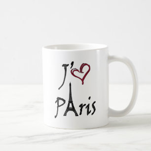 j'aime Paris Kaffeetasse