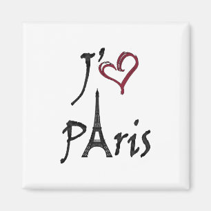 j'aime Paris Magnet