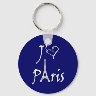 j'aime Paris Schlüsselanhänger